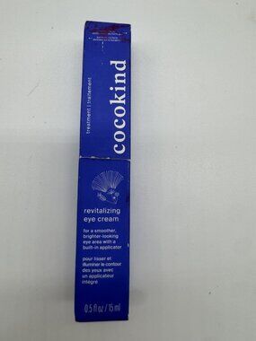 cocokind Revitalizing Eye Cream Dark Puffy Eye Circles .5 oz Skincare New